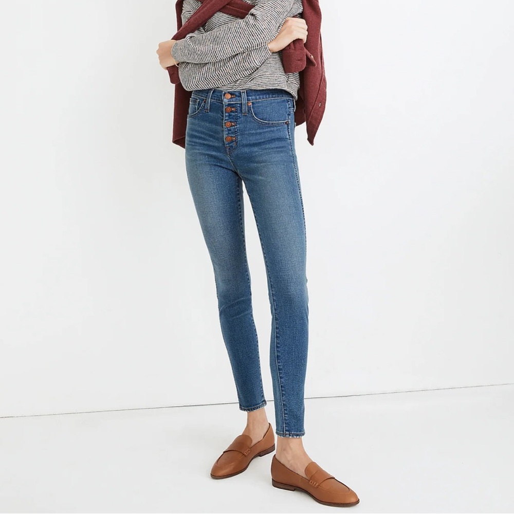 Madewell 10" High-Rise Skinny Jeans